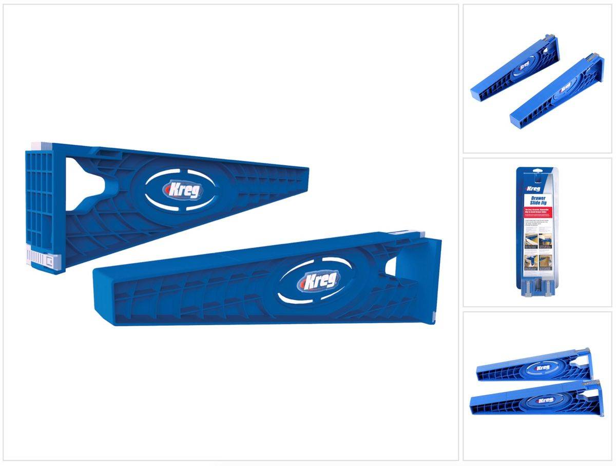 KREG Drawer Slide Jig Montagehilfe für Schubladen-Auszüge ( KHI-SLIDE ) für Möbelbau