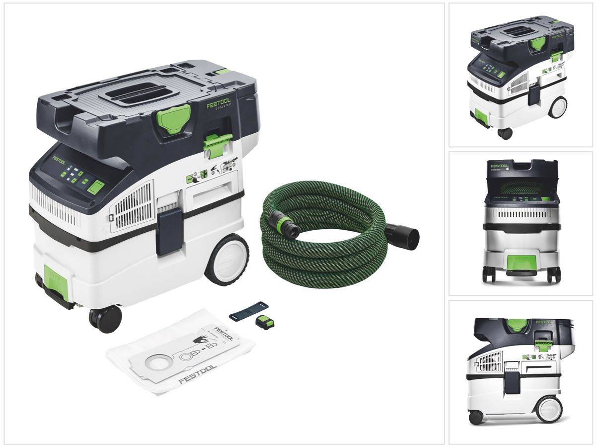 Festool CTMC MIDI I-Basic Akku Absaugmobil 36 V ( 2x 18 V ) Staubkl. M ( 577067 ) Solo - ohne Akku, ohne Ladegerät