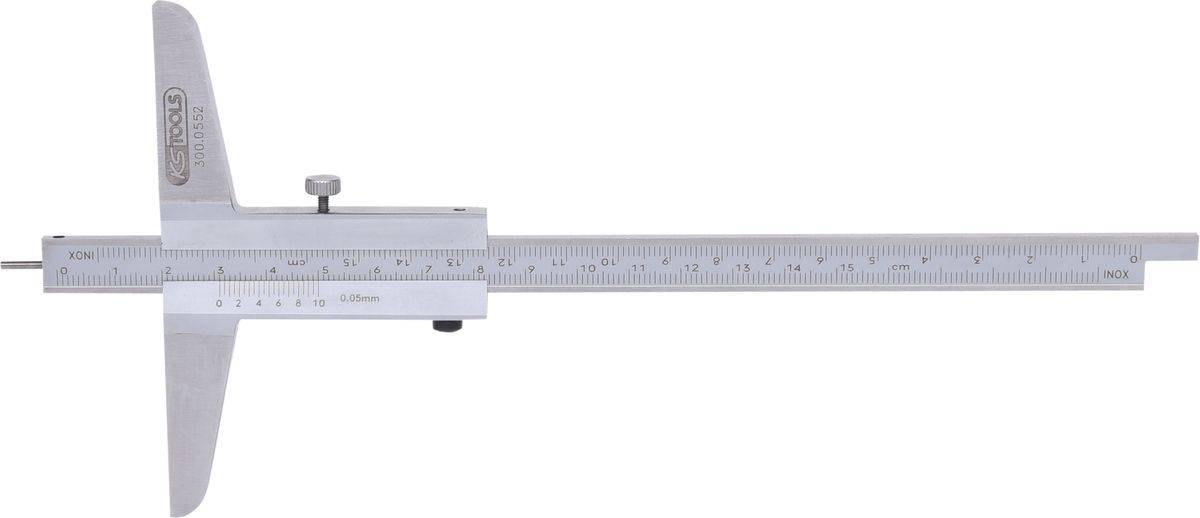 KS TOOLS Tiefenmessschieber mit Messstift, 0-150mm ( 300.0552 )