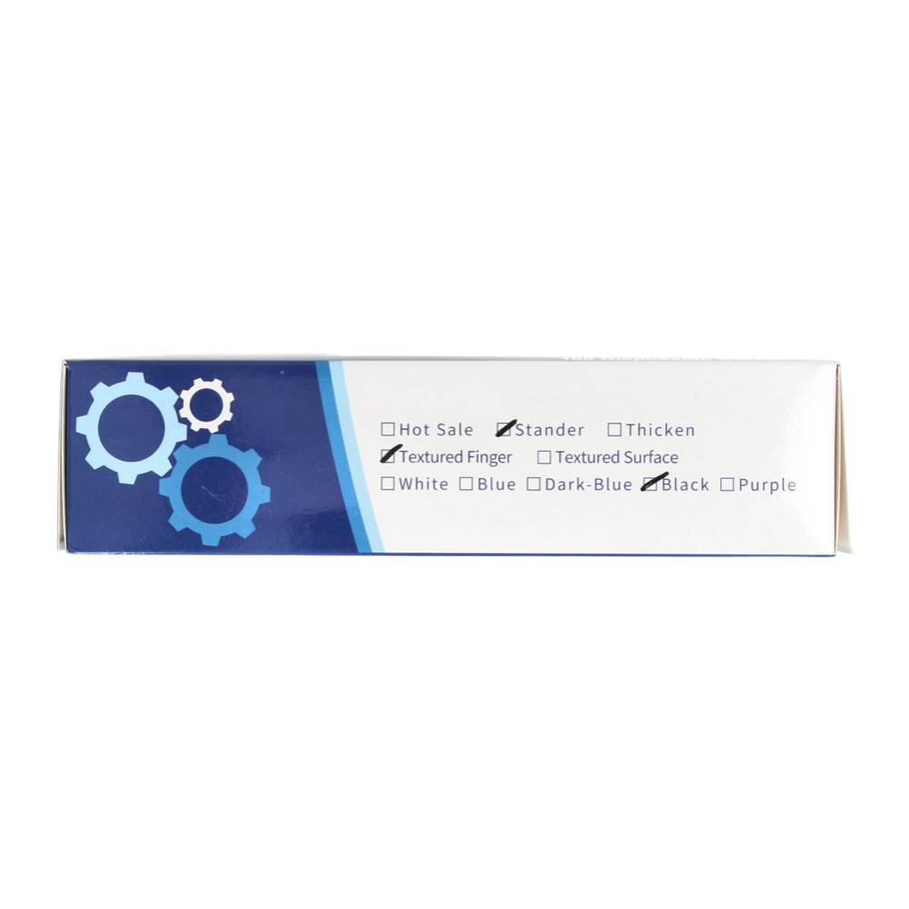 Nitril Einweg Handschuhe in Spenderbox Schwarz / Black 100 Stück Größe M / Medium - nicht Steril