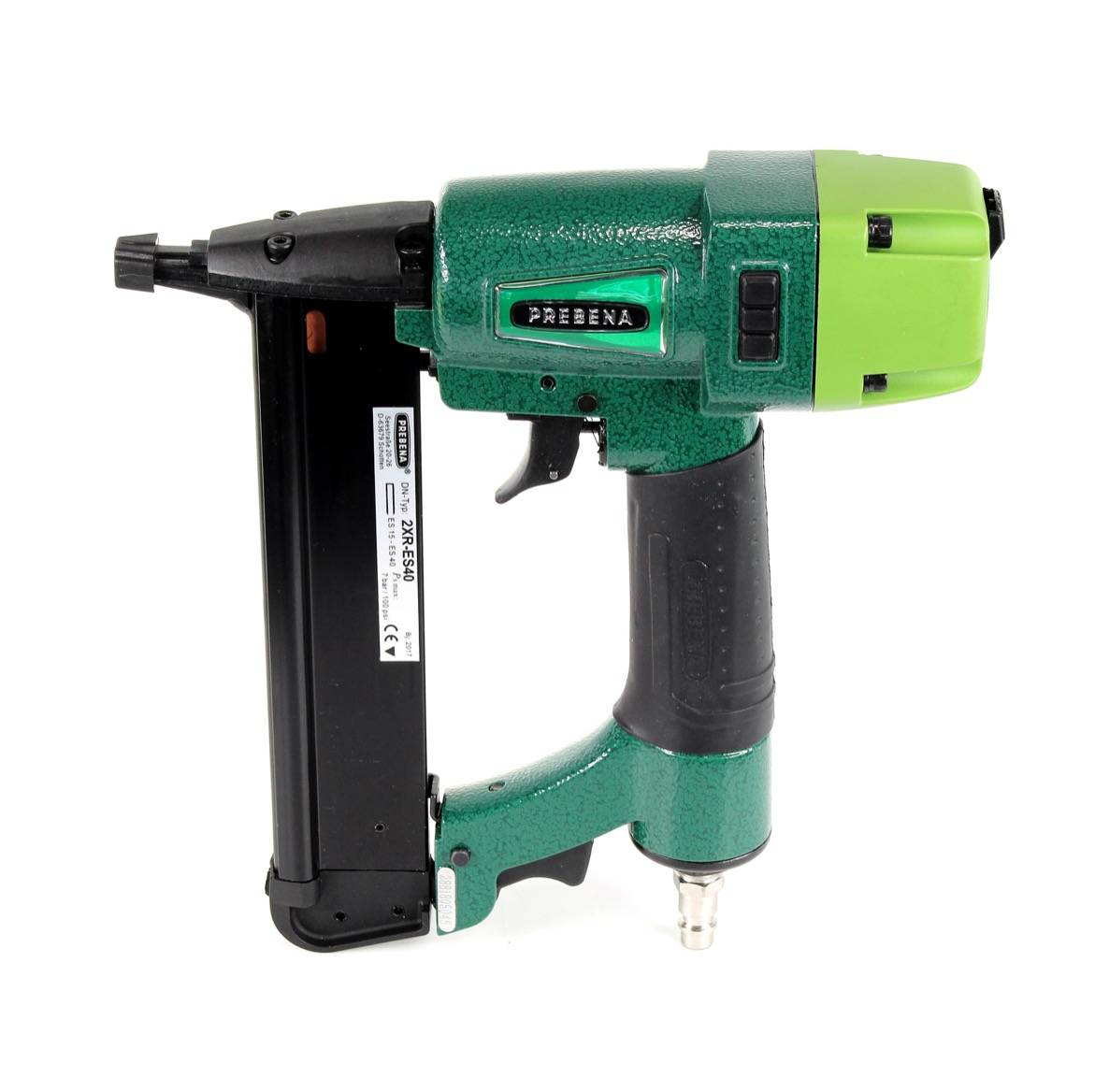 Prebena 2XR-ES40 Klammergerät Druckluft Nagler im Transportkoffer Typ ES