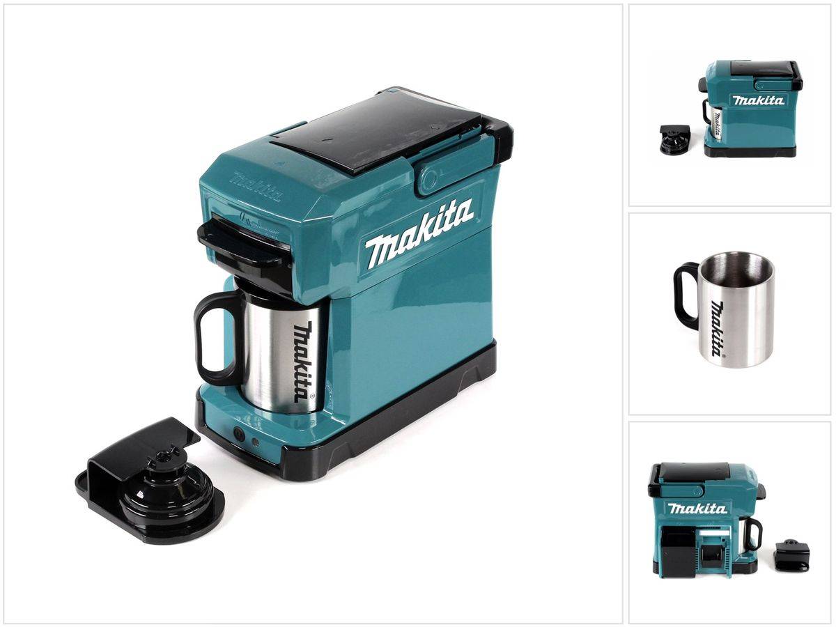 Makita DCM 501 Z Kaffeemaschine Akku betrieben, tragbar - ohne Zubehör, ohne Akku, ohne Ladegerät
