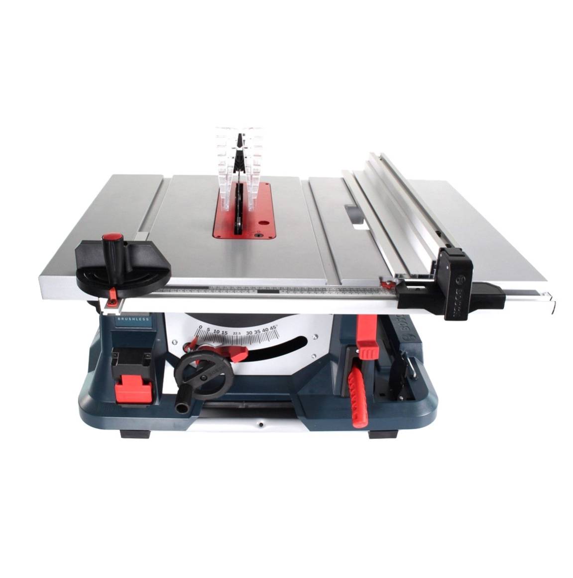 Bosch GTS 18V-216 Professional Akku Tischkreissäge 18 V 216 mm Biturbo ( 0601B44000 ) + Bosch GTA 560 Professional Untergestell ( 0601B22700 )