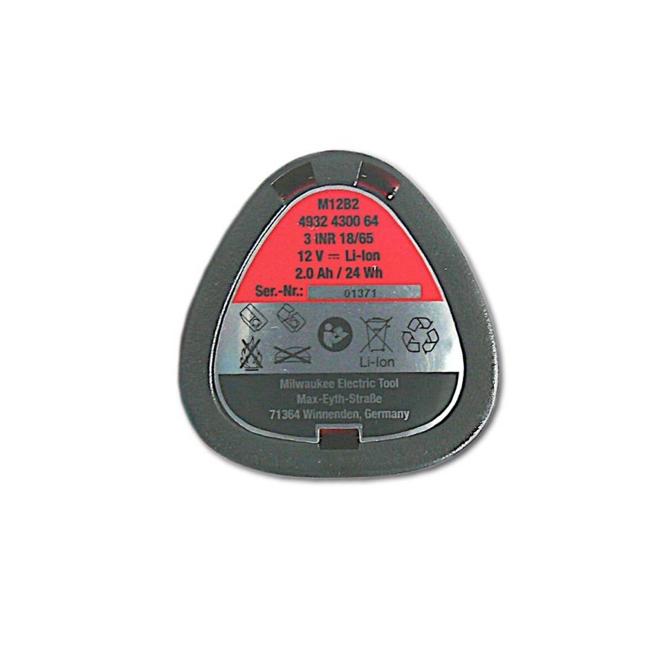 Milwaukee Akku Starter Set 12 V mit 2x Akku 2,0 Ah + M12 C12C Ladegerät