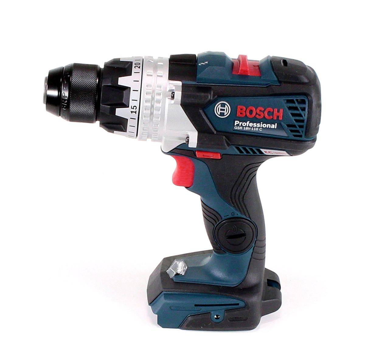 Bosch GSR 18V-110 C Akku Bohrschrauber 18V 110Nm Brushless + 1x ProCore Akku 4,0Ah + Ladegerät + L-Boxx