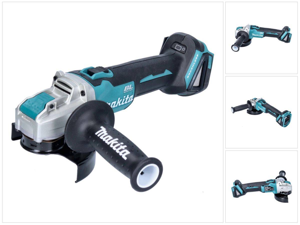 Makita DGA 521 ZX1 Akku Winkelschleifer 18 V 125 mm X-LOCK Brushless Solo - ohne Akku, ohne Ladegerät