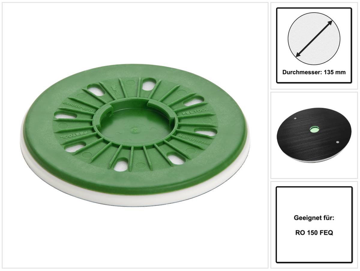Festool PT-STF-D150 FX Polierteller FastFix 135 mm ( 496151 ) für RO 150 FEQ