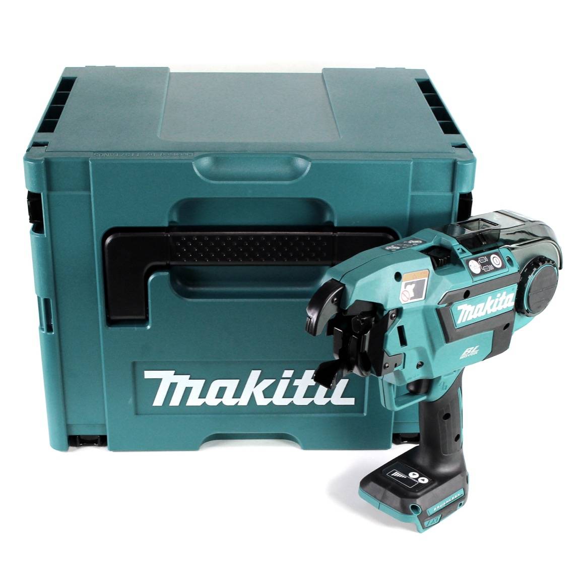 Makita DTR 180 ZJ Akku Bewehrungsverbinder 18V Brushless für 0,8mm Bindedraht Solo im Makpac - ohne Akku, ohne Ladegerät
