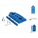Kreg LR32 Lochreihen Bohrschablone 32 mm blau + 5 mm Bohrer ( KMA3232-INT ) Kreg LR32 Lochreihen Bohrschablone 32 mm blau + 5 mm Bohrer ( KMA3232-INT )