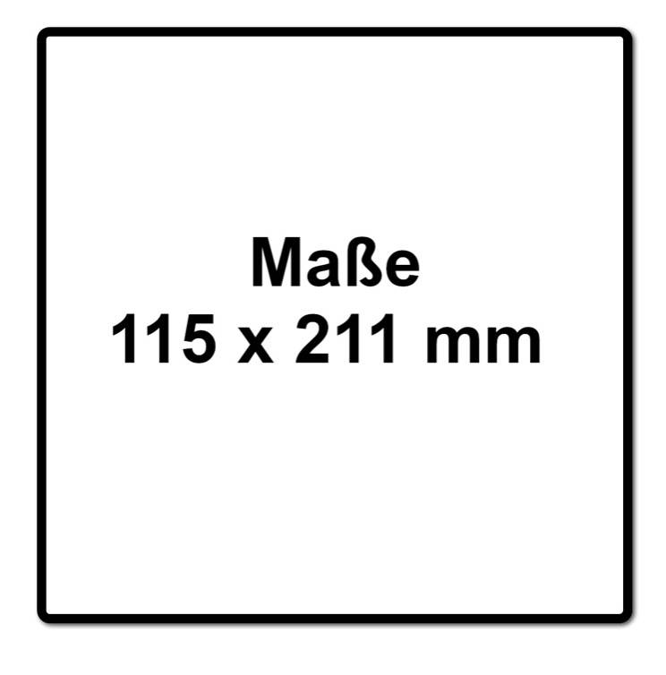 Festool SSH-115x225/10 Schleifschuh ( 489629 ) 115 x 221 mm für RS 200, RS 2, RS 100, RS 1