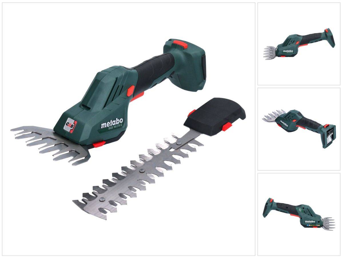 Metabo SGS 18 LTX Q Akku Gras und Strauchschere 18 V Solo ( 601609850 ) - ohne Akku, ohne Ladegerät