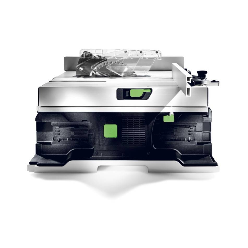 Festool CSC SYS 50 EBI-Basic Akku Tischkreissäge 36 V ( 2x 18 V ) 168 mm Brushless ( 576820 ) - ohne Akku, ohne Ladegerät