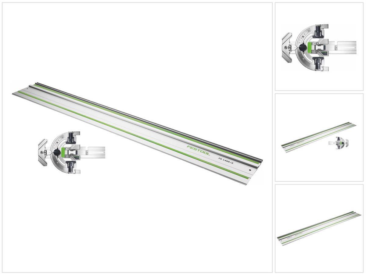 Festool FS-WA Winkelanschlag für Führungsschiene FS/2 60º Schnitt + FS 1080/2 Führungsschiene 1080 mm