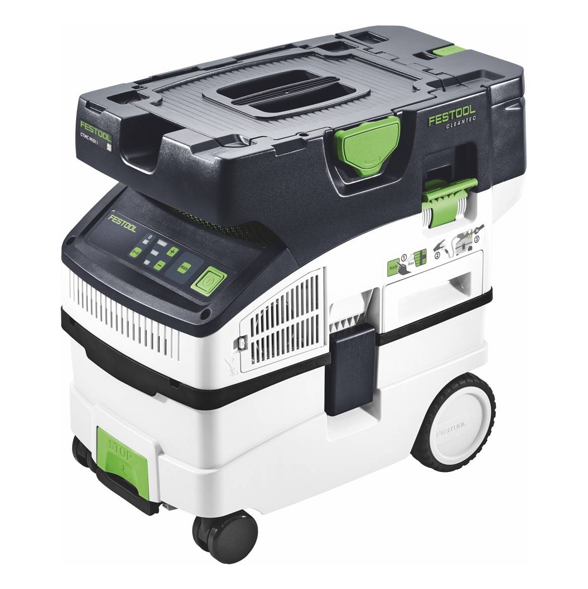 Festool CTLC MIDI I-Basic Akku Absaugmobil 36 V ( 2x 18 V ) Staubkl. L + 2x Akku 5,0 Ah + Ladegerät + Systainer