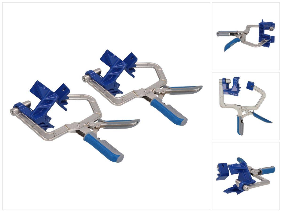 Kreg Set 2x Automaxx Eckzwinge 90° 25 mm ( KHCCC ) Klemmzwinge Zwinge