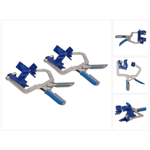 Kreg Set 2x Automaxx Eckzwinge 90° 25 mm ( KHCCC ) Klemmzwinge Zwinge Kreg Set 2x Automaxx Eckzwinge 90° 25 mm ( KHCCC ) Klemmzwinge Zwinge