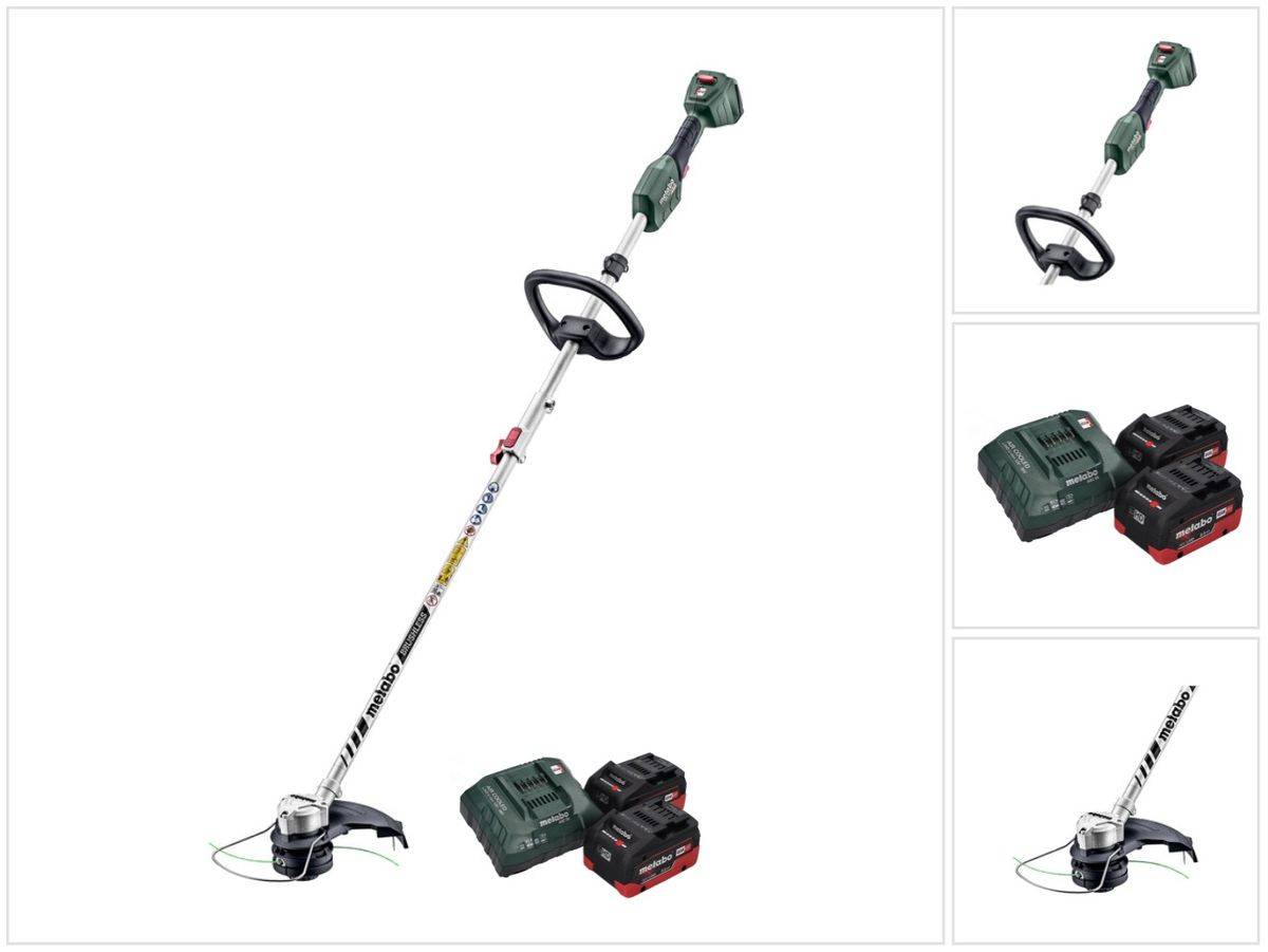 Metabo RTD 18 LTX BL 30 Akku Rasentrimmer 18 V 30 cm Brushless + 2x Akku 8,0 Ah + Ladegerät