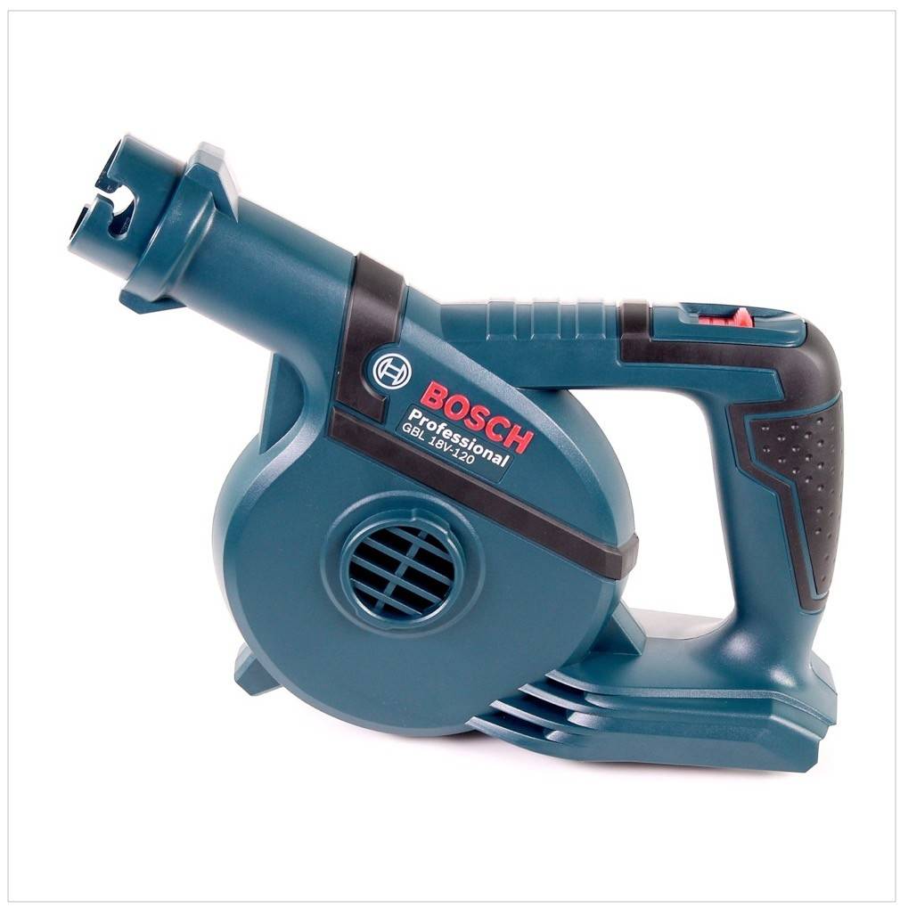 Bosch GBL 18 V-120 Akku Gebläse Laubbläser mit 1 x Bosch GBA 18 V 2,0 Ah Akku