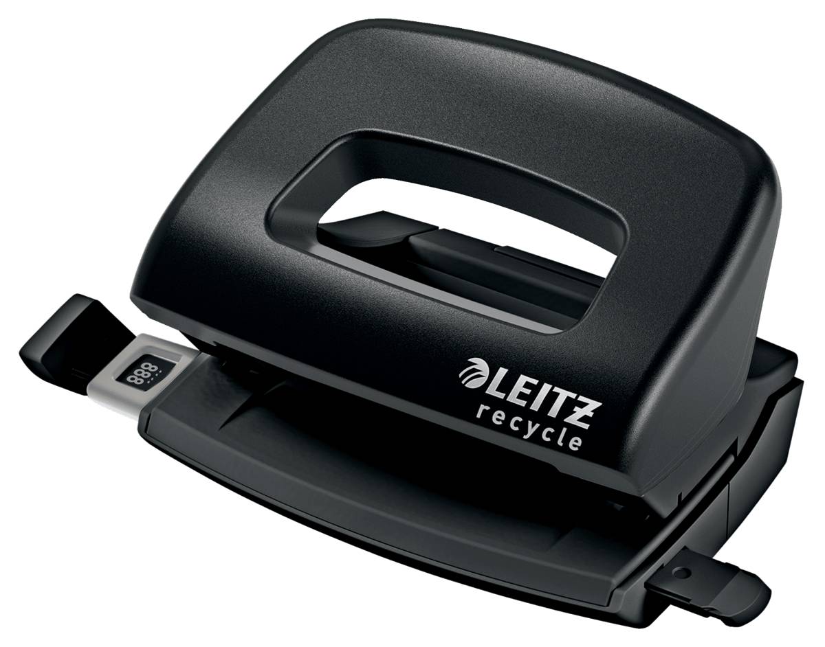 Esselte Leitz NeXXt Recycle - Locher - Mini - 10 Blätter / 1 mm