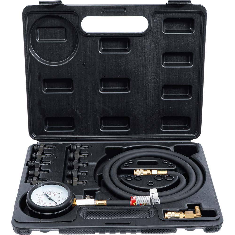 Öldrucktester - mit verschiedenen Adapter, u.a. R 1/8'' DIN 299, M10 x 1,0, M12 x 1,5 mm