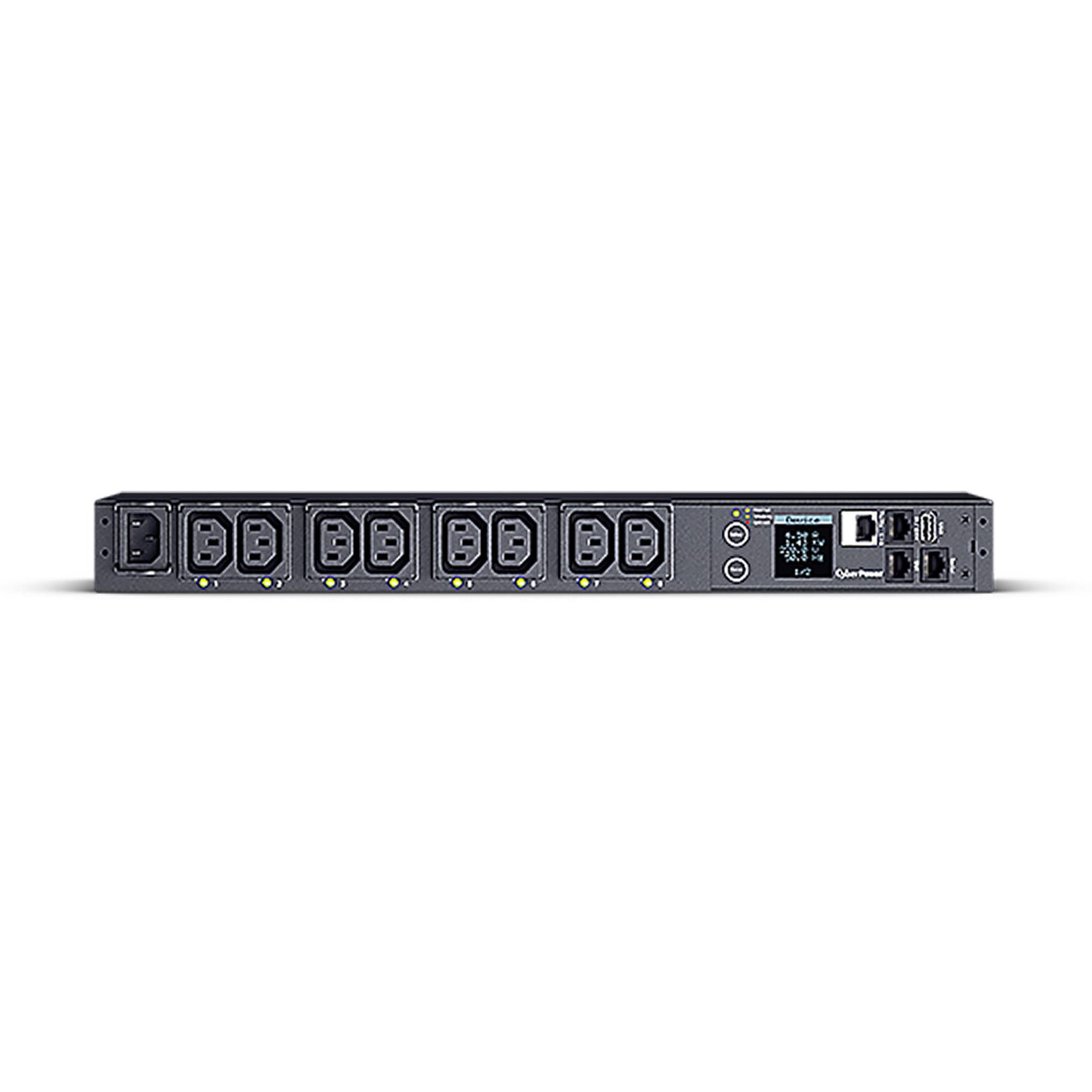 CYBERPOWER SYSTEMS - CyberPower Switched Metered-by-Outlet PDU81004 - Stromverteilungseinheit (Rack - einbaufähig)