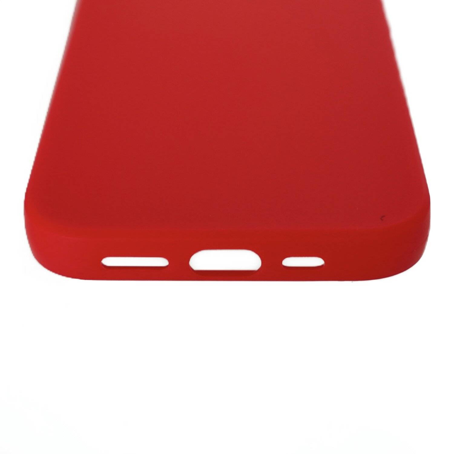 Hülle mit Kameraschutz Back Cover Bumper TPU Schutzhülle kompatibel mit iPhone 14 Rot
