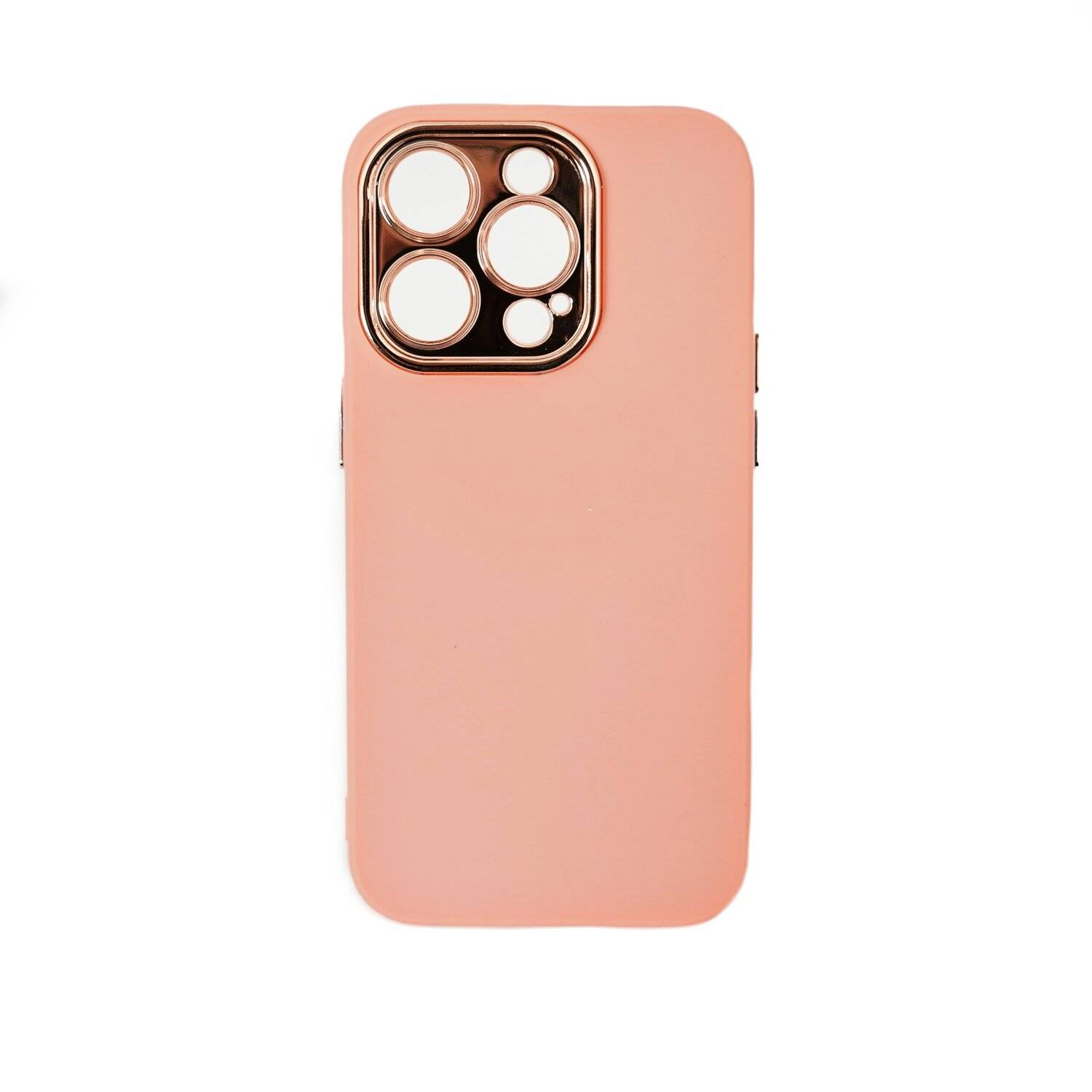 Hülle mit Kameraschutz Back Cover Bumper TPU Schutzhülle kompatibel mit iPhone 14 Rosa