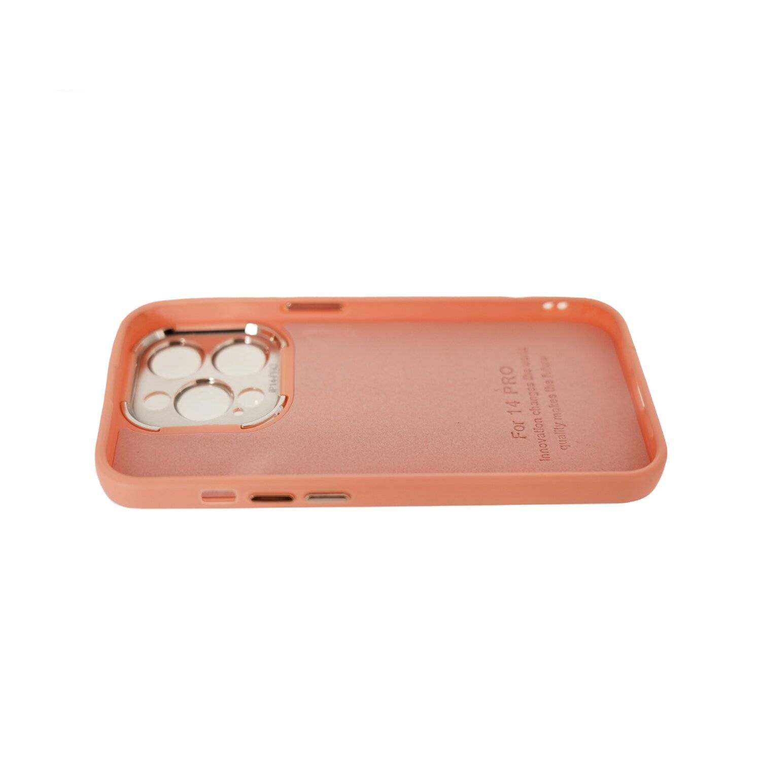 Hülle mit Kameraschutz Back Cover Bumper TPU Schutzhülle kompatibel mit iPhone 14 Rosa