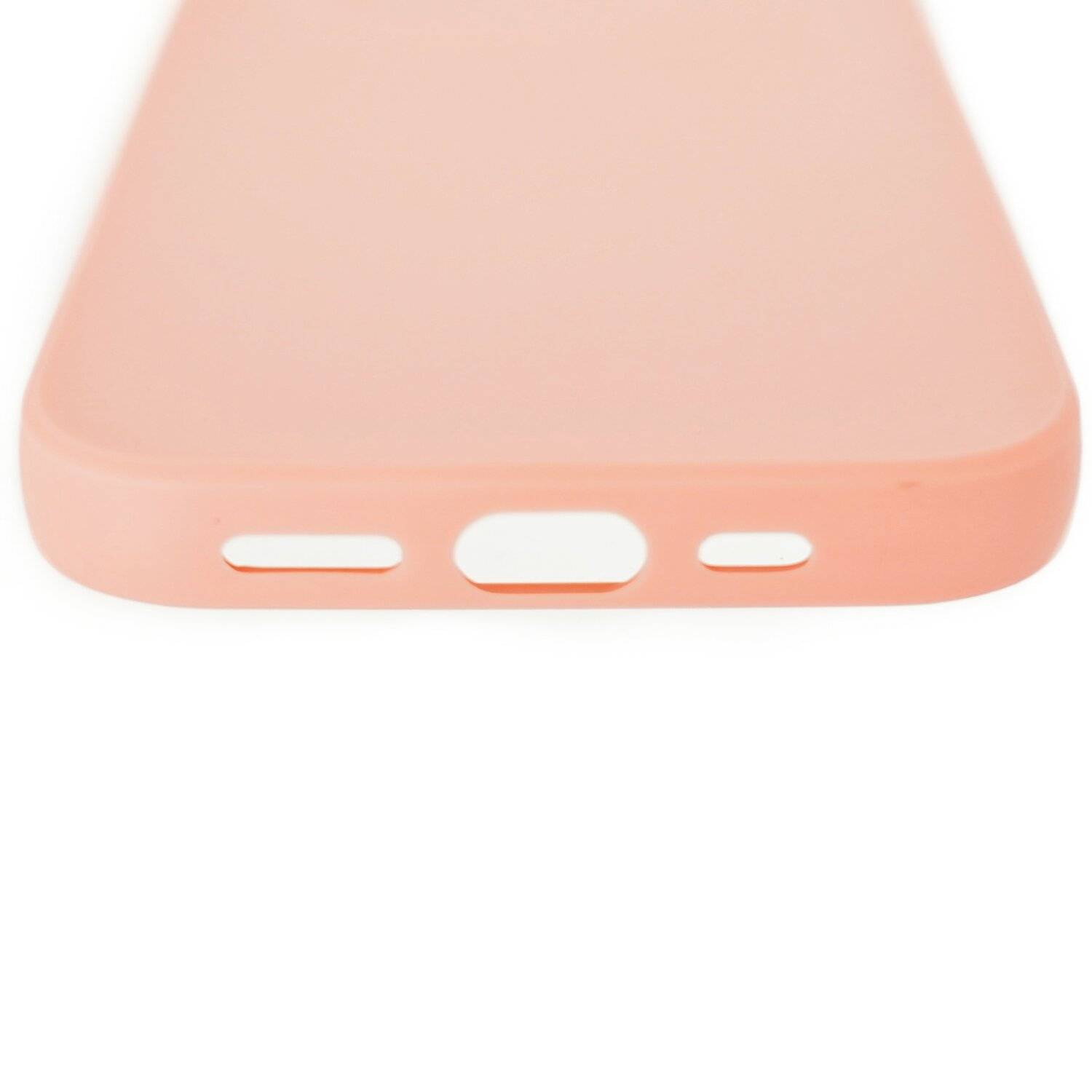 Hülle mit Kameraschutz Back Cover Bumper TPU Schutzhülle kompatibel mit iPhone 14 Rosa