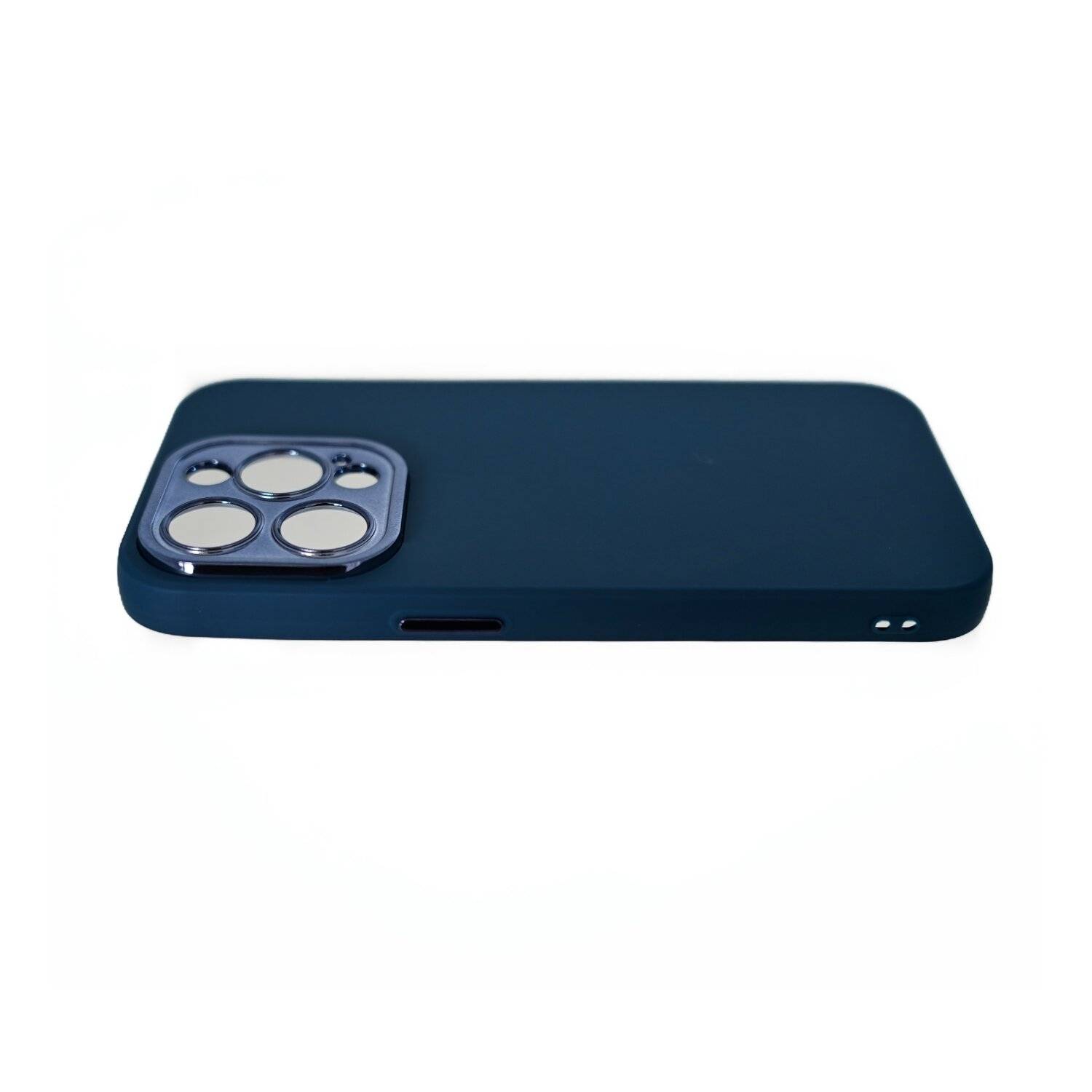 Hülle mit Kameraschutz Back Cover Bumper TPU Schutzhülle kompatibel mit iPhone 14 Plus Blau