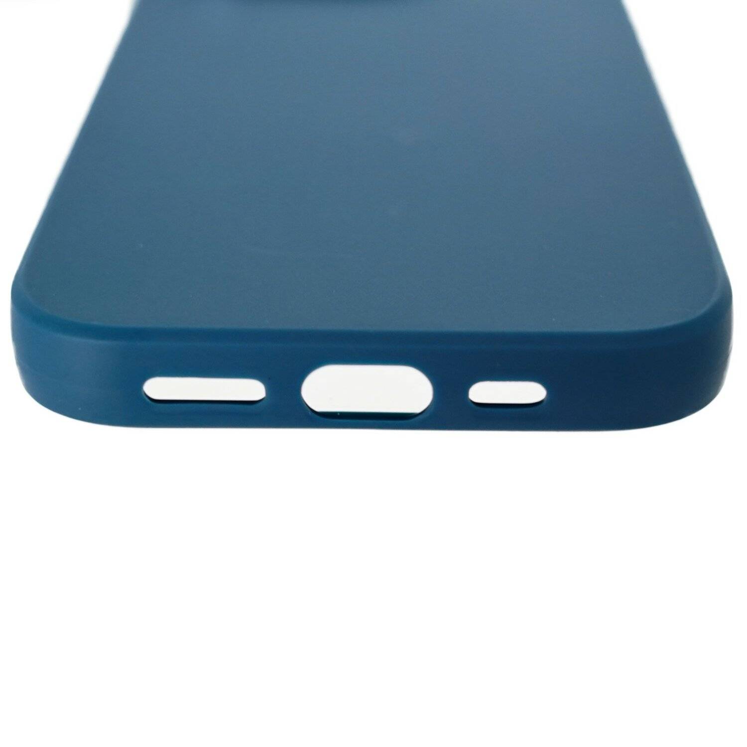 Hülle mit Kameraschutz Back Cover Bumper TPU Schutzhülle kompatibel mit iPhone 14 Plus Blau