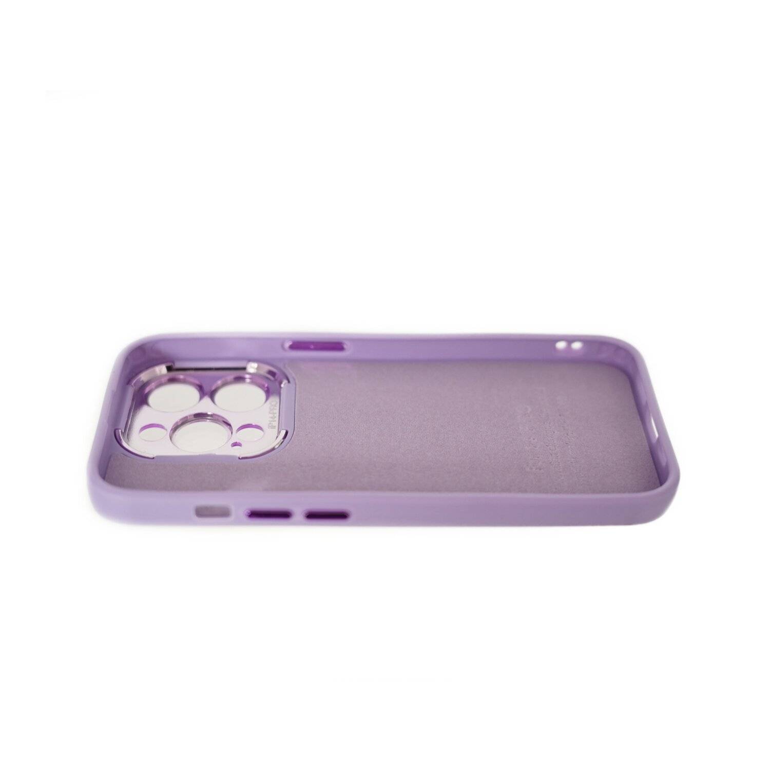 Hülle mit Kameraschutz Back Cover Bumper TPU Schutzhülle kompatibel mit iPhone 14 Plus Lila
