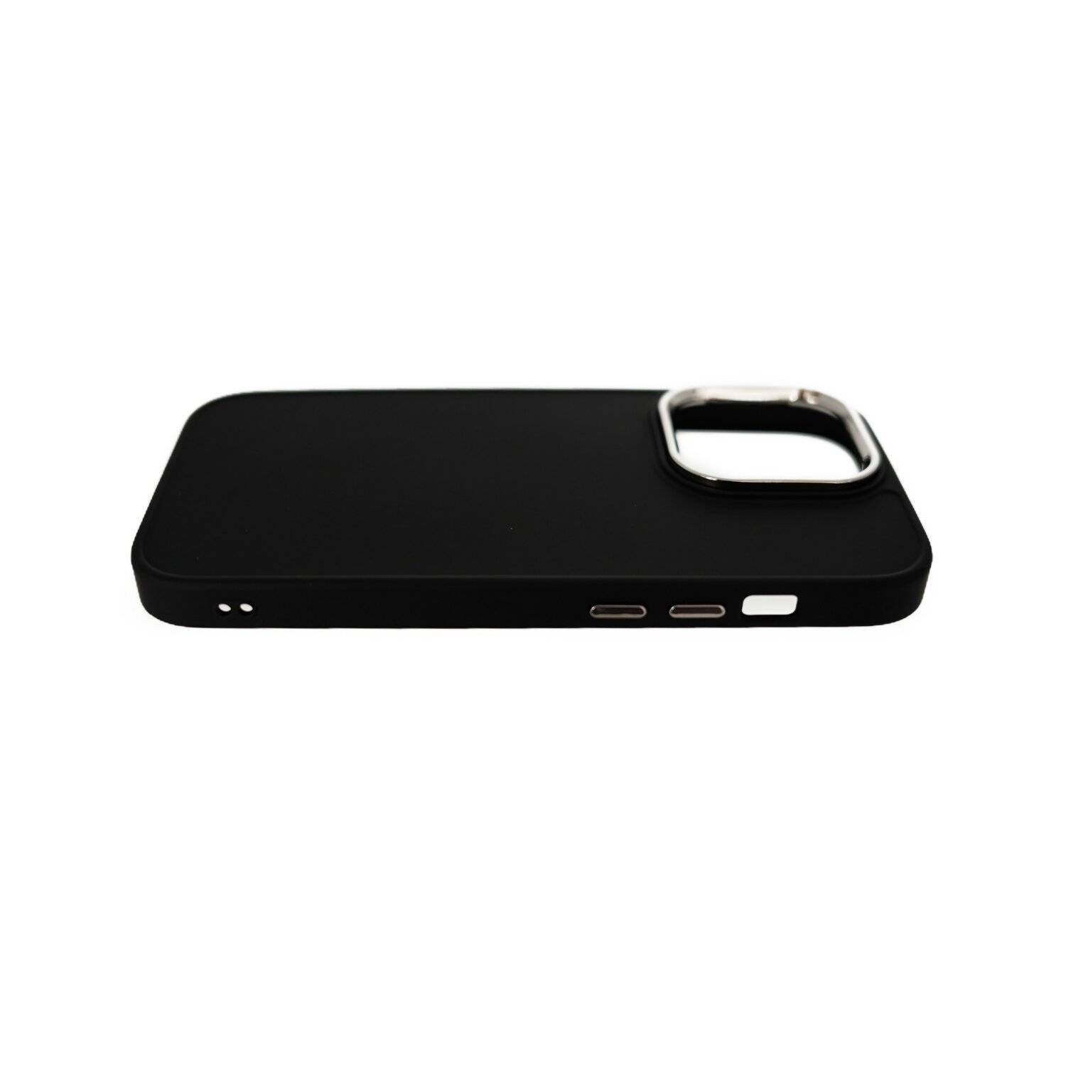 RJID Case Hülle Bumper Back Cover Bumper TPU Schutzhülle kompatibel mit iPhone 14 Schwarz