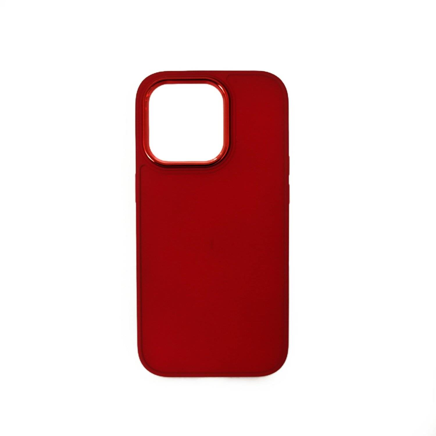 RJID Case Hülle Bumper Back Cover Bumper TPU Schutzhülle kompatibel mit iPhone 14 Plus Rot