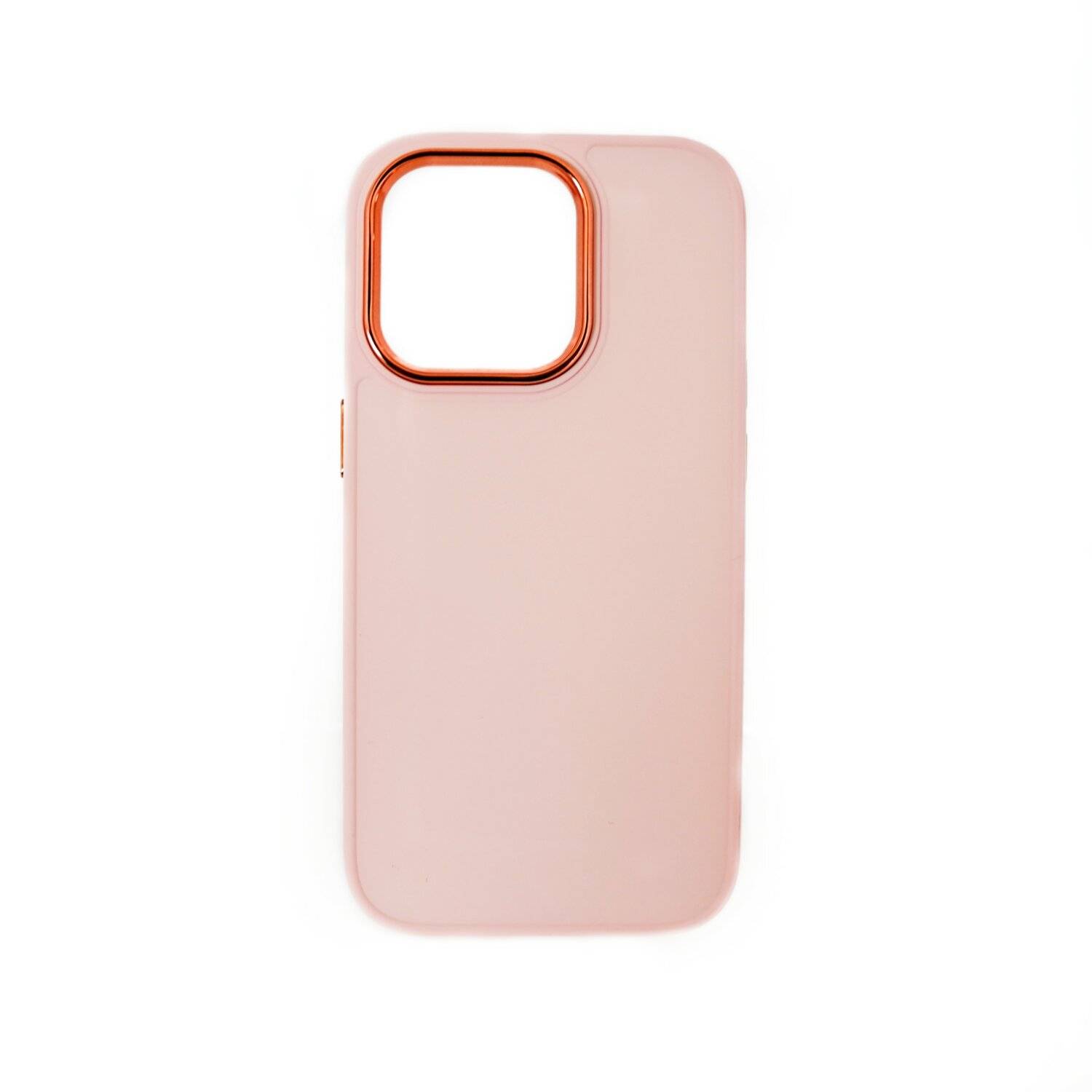 RJID Case Hülle Bumper Back Cover Bumper TPU Schutzhülle kompatibel mit iPhone 14 Pro Rosa
