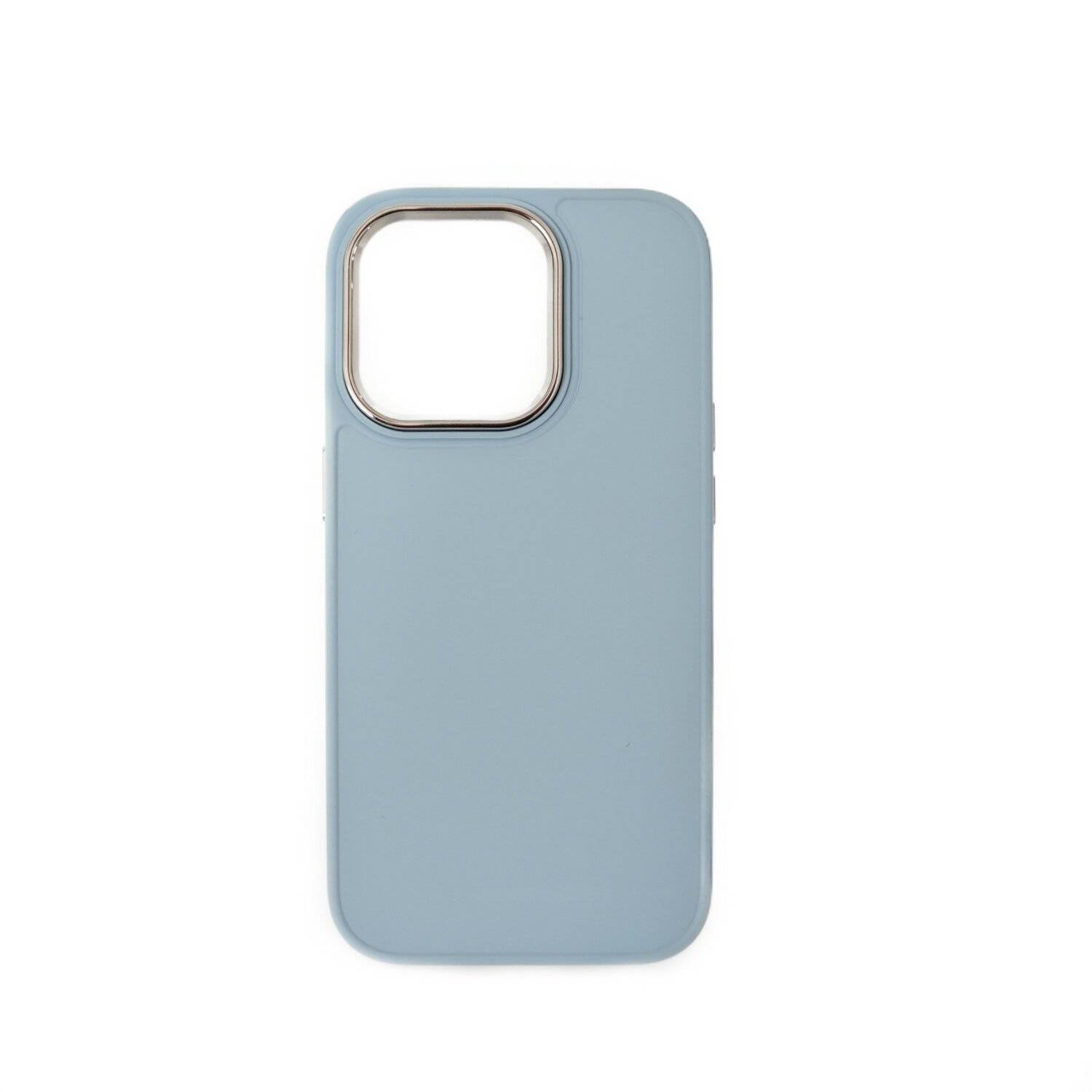 RJID Case Hülle Bumper Back Cover Bumper TPU Schutzhülle kompatibel mit iPhone 13 Pro Max Hellblau