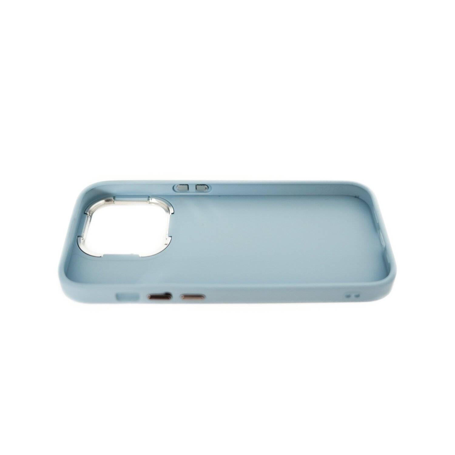 RJID Case Hülle Bumper Back Cover Bumper TPU Schutzhülle kompatibel mit iPhone 13 Pro Max Hellblau