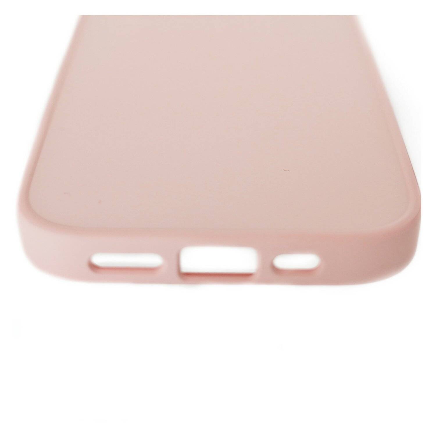 RJID Case Hülle Bumper Back Cover Bumper TPU Schutzhülle kompatibel mit iPhone 13 Rosa