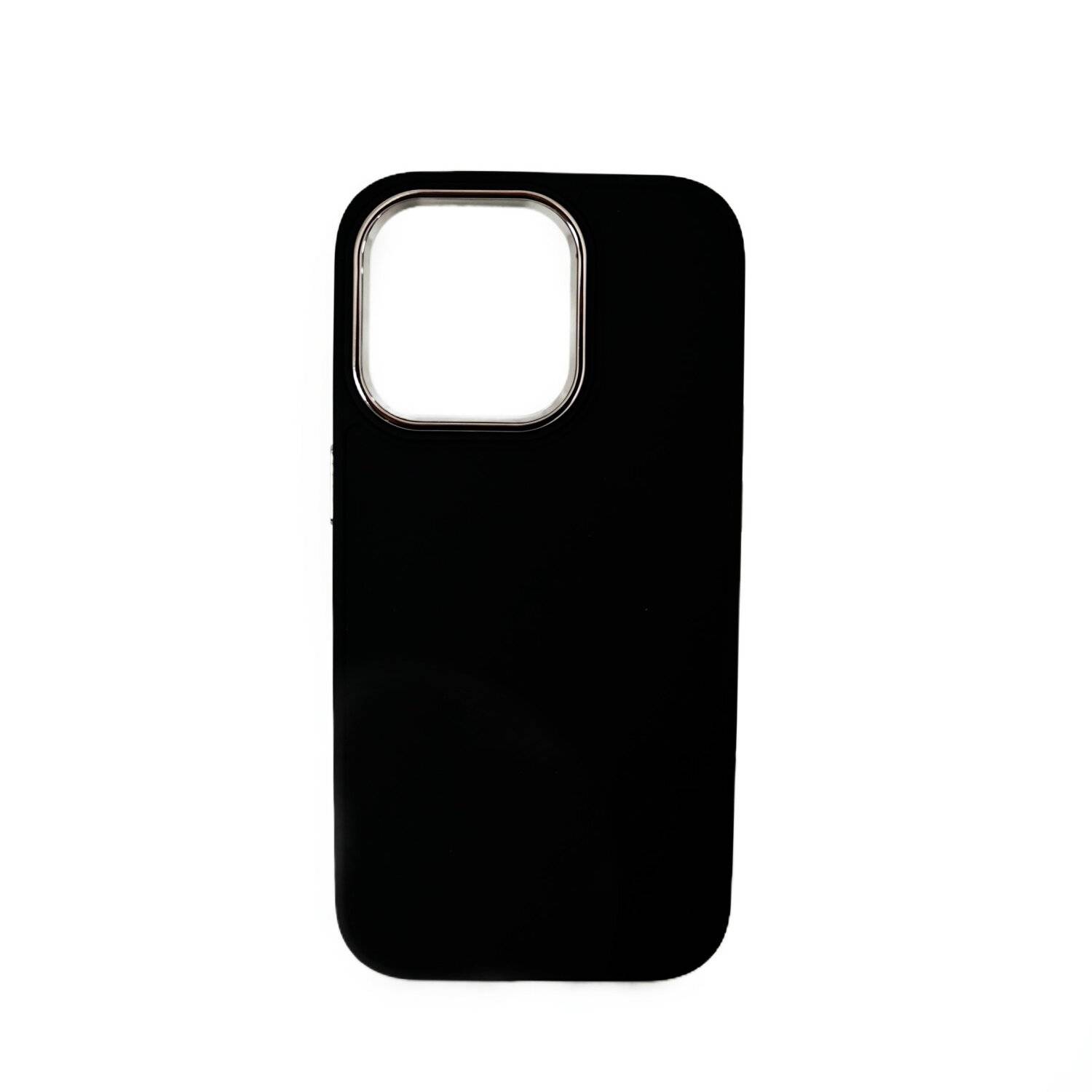 RJID Case Hülle Bumper Back Cover Bumper TPU Schutzhülle kompatibel mit iPhone 12 Pro Schwarz