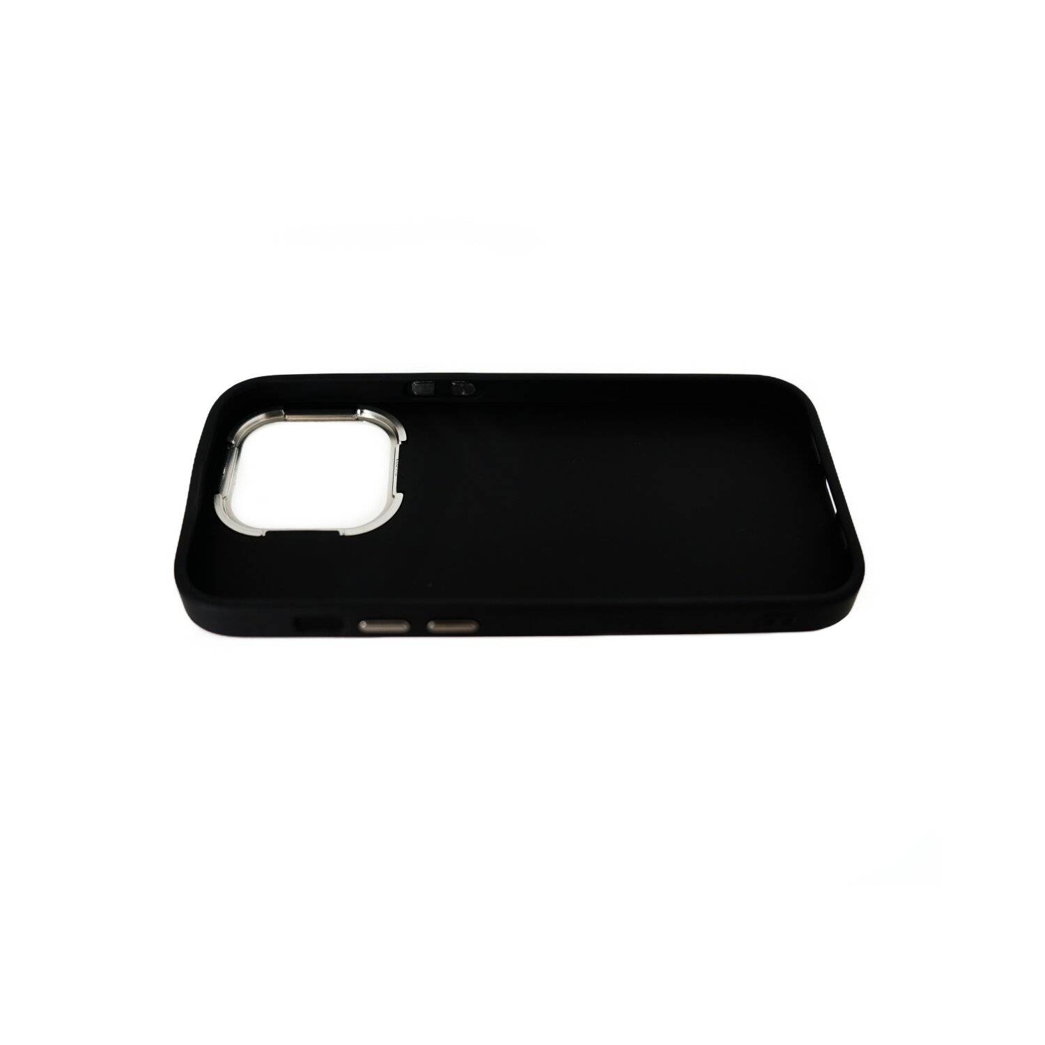 RJID Case Hülle Bumper Back Cover Bumper TPU Schutzhülle kompatibel mit iPhone 12 Pro Schwarz