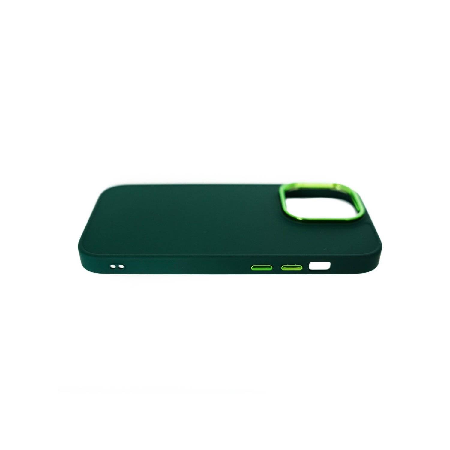 RJID Case Hülle Bumper Back Cover Bumper TPU Schutzhülle kompatibel mit iPhone 12 Pro Dunkelgrün