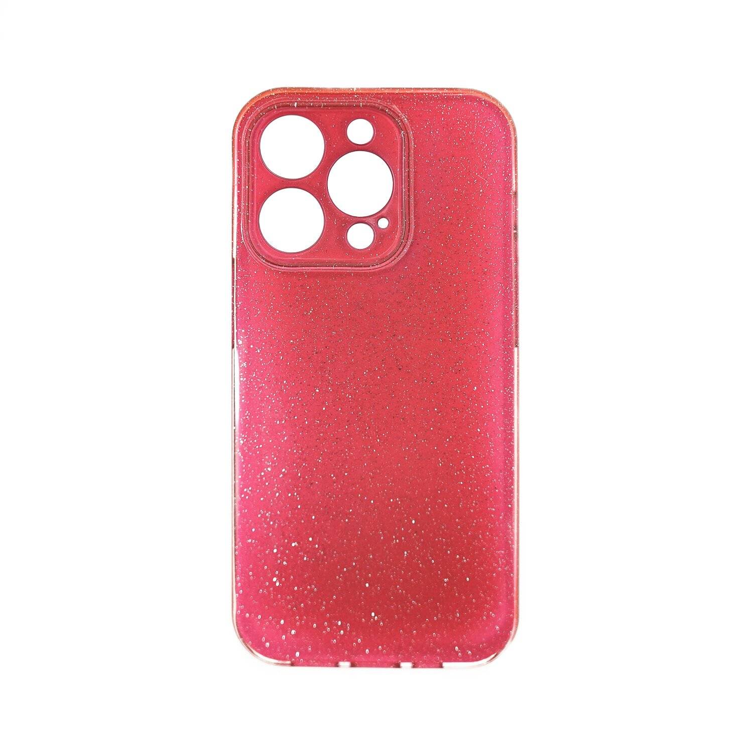 Glitzer Hülle Glänzend Glitter Bumper Back Cover Silikon Schutzhülle kompatibel mit iPhone 11 Pro Max Weinrot