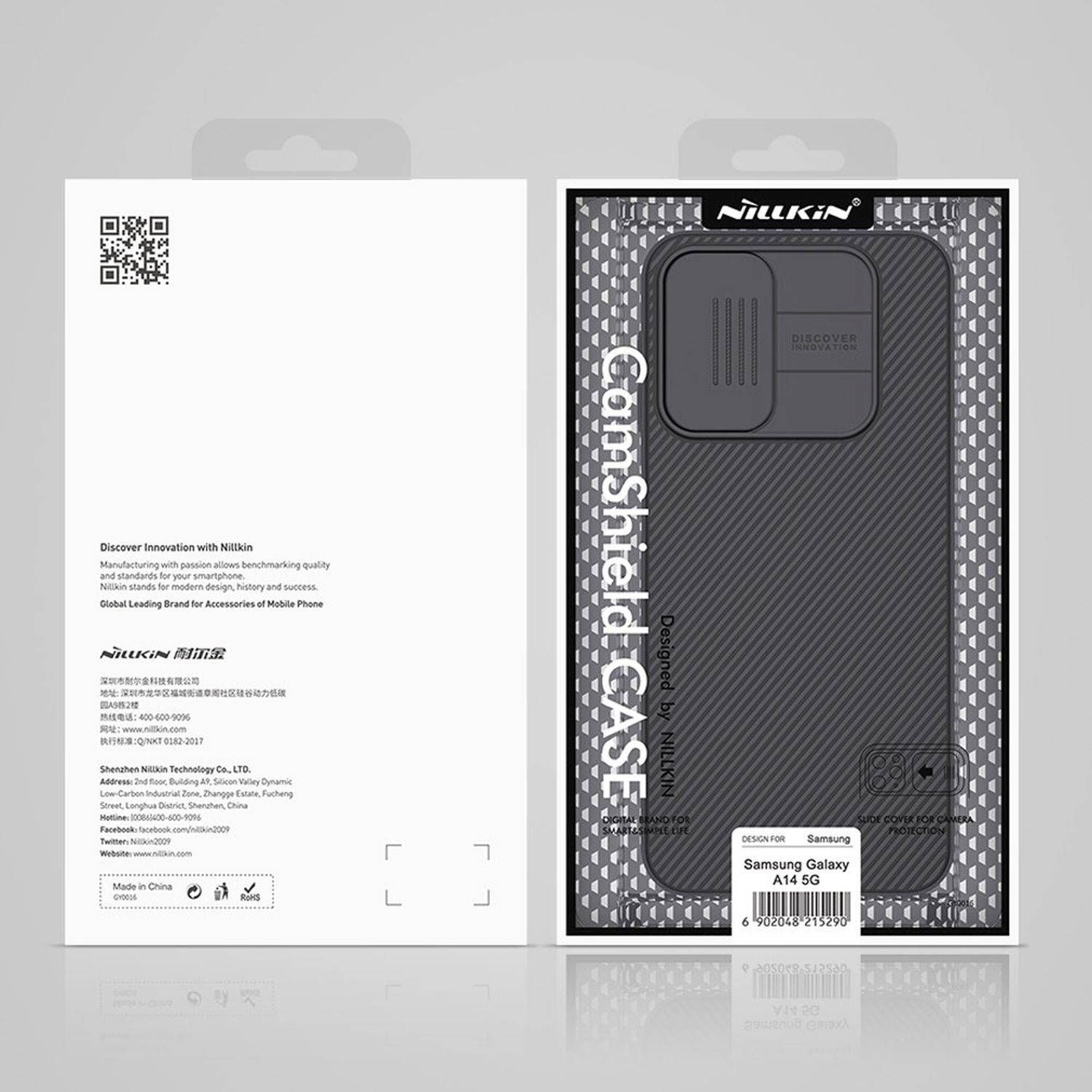 Nilkin CamShield Case Slim Handyhülle Schutzhülle mit Kameraschutz Kameraabdeckung kompatibel mit Samsung Galaxy S23