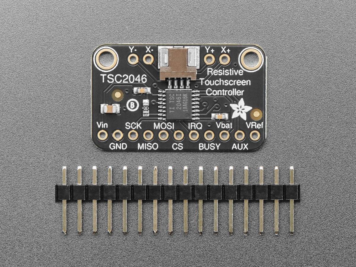 Adafruit TSC2046 SPI Resistive Touch Screen Controller 5767