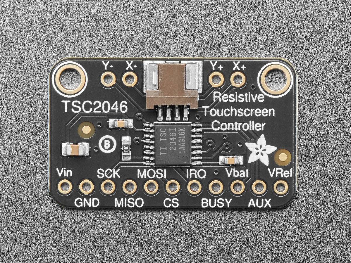Adafruit TSC2046 SPI Resistive Touch Screen Controller 5767