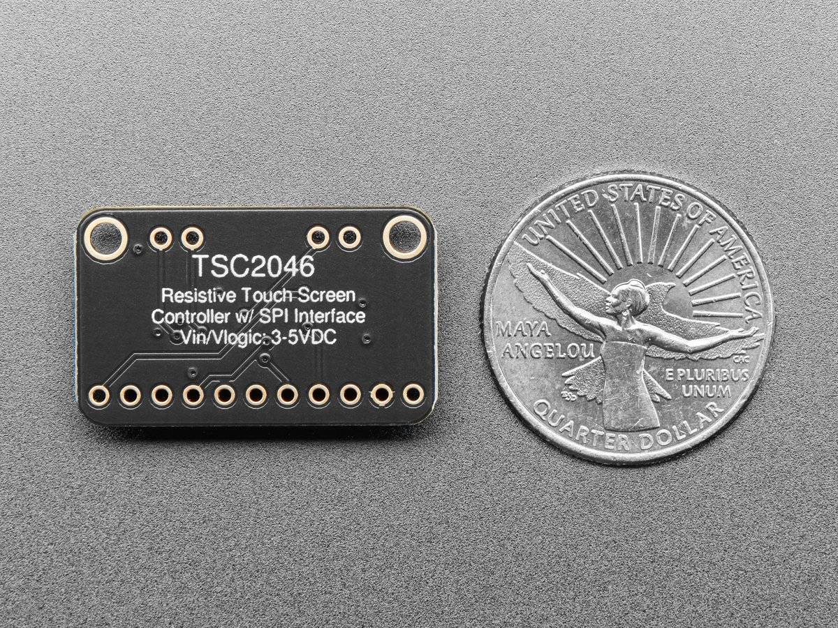 Adafruit TSC2046 SPI Resistive Touch Screen Controller 5767