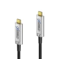 PURELINK - FiberX Serie - USB 3.2 Gen 2x1 Aktives Glasfaser Kabel USB-C 10.0m - Kabel - Digital/Daten