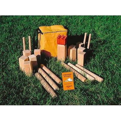 Original Wikinger-Schach "Kubb"