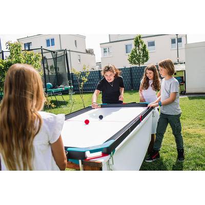 HesherBall Tischballspiel Funsportspiel Set im Display Bleu Pink 20 cm