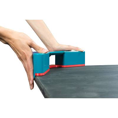 HesherBall Tischballspiel Funsportspiel Set im Display Bleu Pink 20 cm